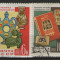 URSS 1963 - arta decorativa, serie stampilata