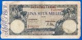 (13) BANCNOTA ROMANIA - 100.000 LEI 1946 (28 MAI 1946), FILIGRAN ORIZONTAL