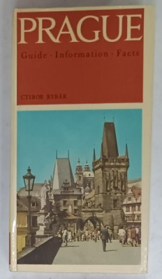 PRAGUE , GUIDE , INFORMATION , FACTS , by CTIBOR RYBAR , 1979 foto