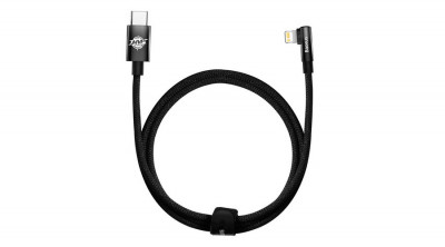 Baseus USB-C Lightning MVP 20W cablu USB-C Lightning MVP 20W 1m (negru) foto
