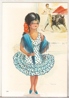 bnk cp Spania - Costume - Andaluzia - necirculata foto