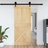 vidaXL Ușă &bdquo;NARVIK&rdquo;, 95x210 cm, lemn masiv de pin