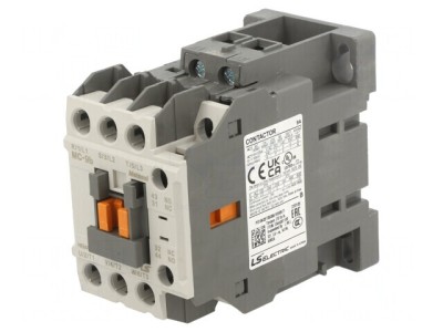 Contactor 3P 9A 400VAC cu Contacte Auxiliare NO NC foto