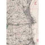 Harta Constanta si imprej., British Army, 1943, 50x70cm, repro