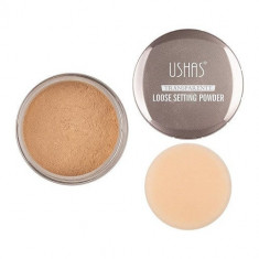 Pudra Pulbere Fixare Machiaj, Ushas, Loose Setting Powder, Transparente, 02, 13 g