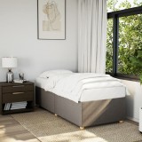 Cumpara ieftin Cadru de pat fără saltea Taupe 80x200 cm țesătură