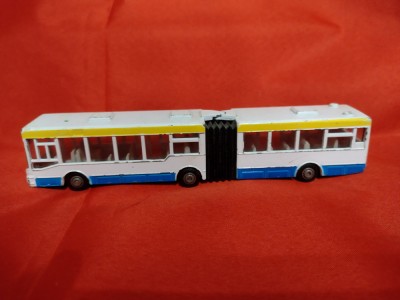 Macheta Autobuz Man cu articulație foto