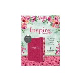Inspire Bible Nlt, Filament Enabled Edition (Hardcover Leatherlike, Pink Peony): The Bible for Coloring &amp; Creative Journaling