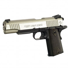 Pistol COLT 1911 metal CO2 Dual Tone Silver Black airsoft foto