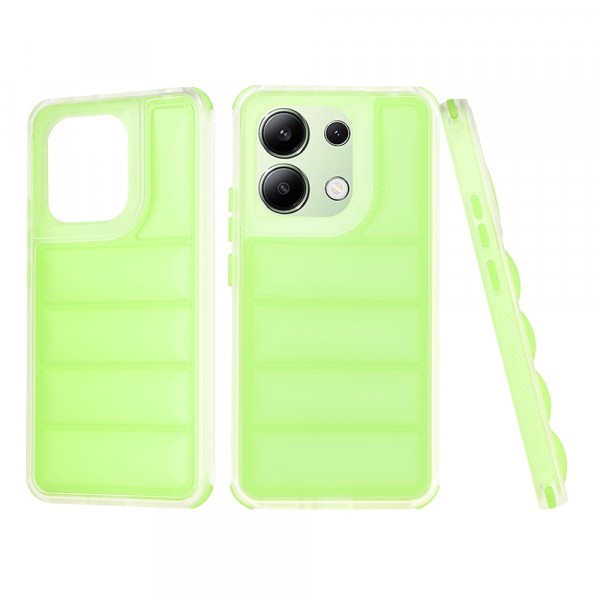 Husa pentru Xiaomi Redmi Note 13 4G, Techsuit, Wave Shield, Verde