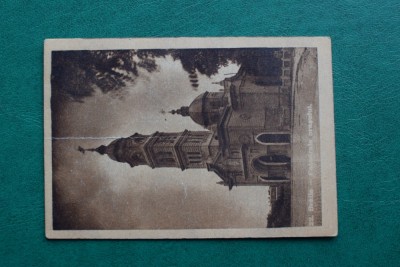 20ADE - Vedere - Carte postala - Braila - Catedrala Orasului cu taxa foto