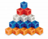 Set MathLink - Constructii 3D din cuburi interconectabile, Learning Resources