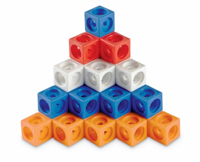 Set MathLink - Constructii 3D din cuburi interconectabile
