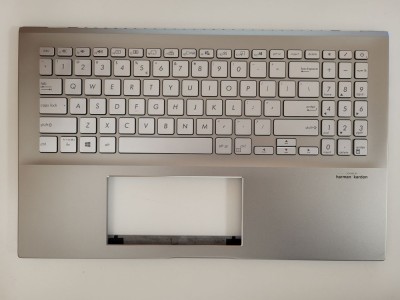 Carcasa superioara cu tastatura palmrest Laptop, Asus, VivoBook 15 X532, X532EQ, X532FA, X532FL, 13NB0MIP01011-1, X532EQ-2E, 90NB0T51-R30UI0, iluminat foto