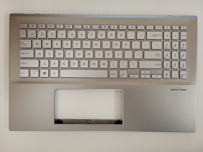 Carcasa superioara cu tastatura palmrest Laptop, Asus, VivoBook 15 X532, X532EQ, X532FA, X532FL, 13NB0MIP01011-1, X532EQ-2E, 90NB0T51-R30UI0, iluminat