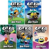 Cumpara ieftin Cat Kid Comic Club Collection 5 Books By Dav Pilkey (cat Kid Comic Club, On Purpose, Perspective, Collaborations, Influencers)