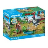 Cumpara ieftin Set figurine Playmobil Dinos - Observator pentru Dimorphodon