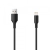 Cablu Date si Incarcare USB-A - Lightning Setty, 18W, 1m, Negru, Apple