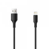 Cablu Date si Incarcare USB-A - Lightning Setty, 18W, 1m, Negru