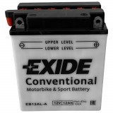 Baterie Moto Exide Conventional Motorbike &amp;amp; Sport Battery 12Ah 165A 12V EB12AL-A