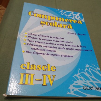 COMPUNEREA SCOLARA CLASELE III-IV ELENA ISPAS ERIC PRESS foto