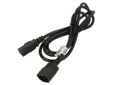 Cablu Alimentare IEC C13 la C14 1.8m Negru 10A