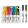 Set Markere Whiteboard, GRASP, V&acirc;rf Subțire, Multicolor, 12 Bucăți, Oem