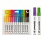 Set Markere Whiteboard, GRASP, V&acirc;rf Subțire, Multicolor, 12 Bucăți