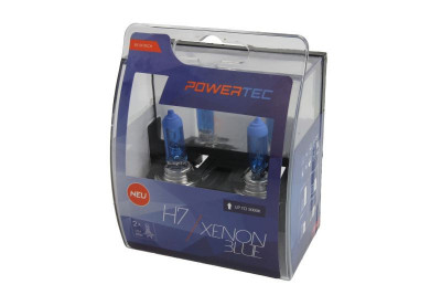 Set Becuri Powertec H7 Xenon Blue foto