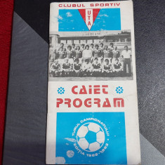 caiet program UTA 1982-1983