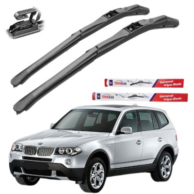 Stergatoare BMW X3 E83 (2003&amp;ndash;2006, pre-facelift) TeamCar&amp;reg; Hybrid &amp;ndash; Set fata foto