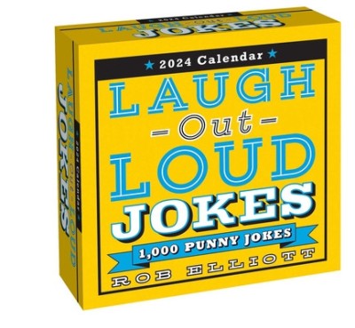 Laugh-Out-Loud Jokes 2024 Day-To-Day Calendar: 1,000 Punny Jokes foto