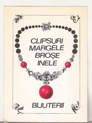 bnk cld Calendar de buzunar - 1970 - Bijuterii foto
