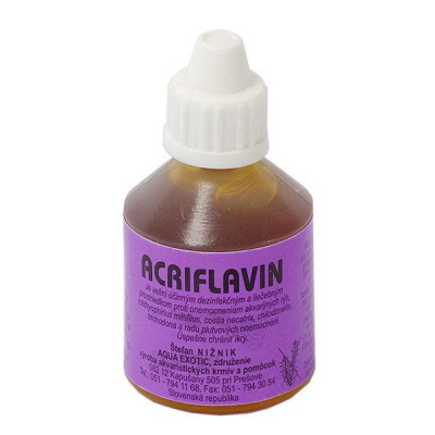 Acriflavin &amp;ndash; solutie impotriva bolile fungice a pestilor de acvariu 25ml foto