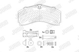 JURID 2924605390 Set Placute Frana Disc Mercedes-Benz