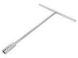 Cheie tubulară HEX 12mm 300mm oțel crom-vanadium