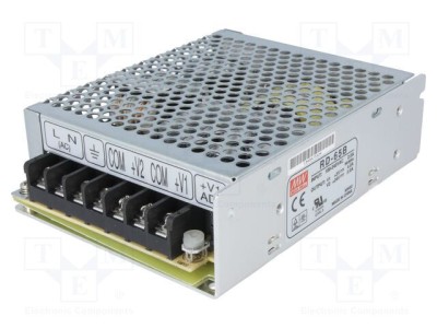 Alimentator pulsatoriu MEAN WELL 68W 5VDC pentru &amp;icirc;ncastrare modulară foto