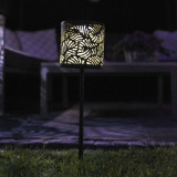 Luxform Lampă de grădină solară cu LED, tip baston, Forest