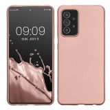 Husa pentru Samsung Galaxy A52 / Galaxy A52 5G / Galaxy A52s 5G, Silicon, Rose Gold, 54351.31, Roz, Carcasa, Kwmobile