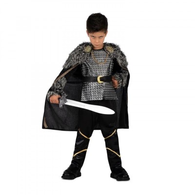 Costum viking KidMania&amp;reg; pentru baieti 5-6 ani 116 cm foto