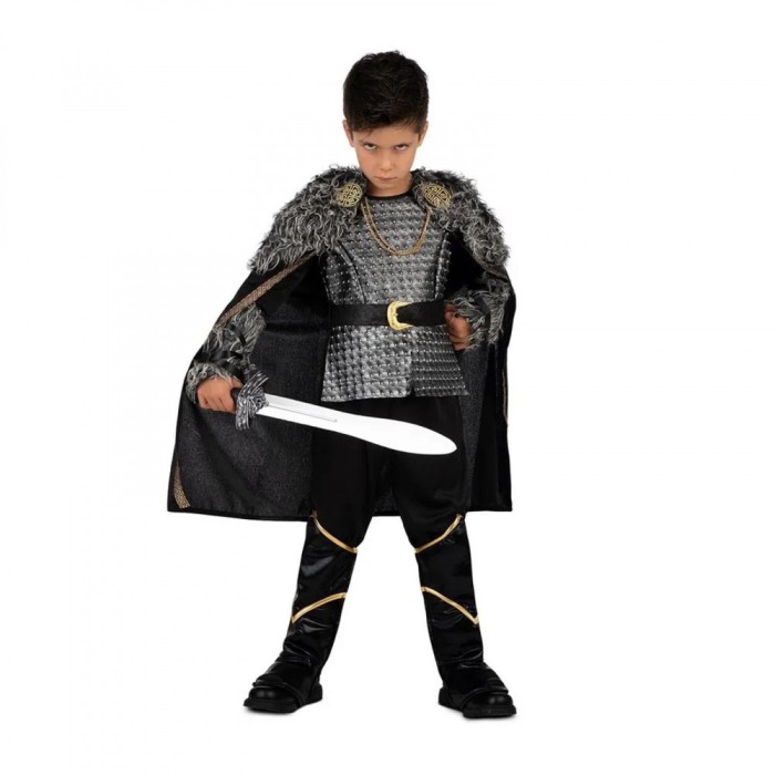 Costum viking KidMania&reg; pentru baieti 5-6 ani 116 cm