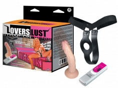 Lovers Lust strap on penis cu vibratii foto