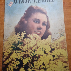 revista pt femei-marie claire-22 martie 1941-moda,sfaturi,retete-limba franceza