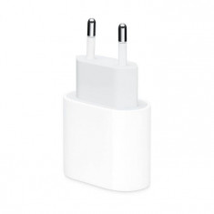 Incarcator priza EU original Apple mhje3zm/a USB-C de 20W Alb foto