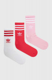 Cumpara ieftin Adidas Originals șosete 3-pack culoarea roz IU2660