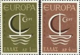 Grecia 1966 - Europa-cept.2v.neuzat,perfecta stare(z)
