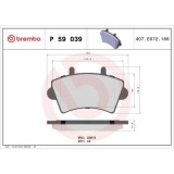 Placute frana Nissan Interstar Box (X70) 04.02-, Interstar Bus (X70) 04.02-, Interstar (X70) 08.03-; Opel Movano A Box (X70) 01.99-, Movano A Bus (X7, BREMBO