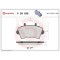 Placute frana Nissan Interstar Box (X70) 04.02-, Interstar Bus (X70) 04.02-, Interstar (X70) 08.03-; Opel Movano A Box (X70) 01.99-, Movano A Bus (X7