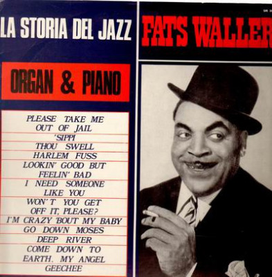 VINIL Fats Waller &amp;lrm;&amp;ndash; Organ &amp;amp; Piano (VG+) foto
