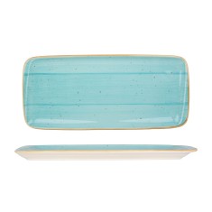 Bonna Placa de service - Aqua - Por&Aring;&pound;elan - 34x16 cm - set de 2